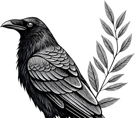 Crow Tattoo Drawing Bronctattooaus Com