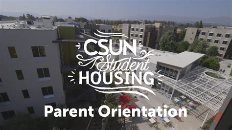 Csun Housing Parent Orientation Youtube Csun Housing Parent Orientation Youtube