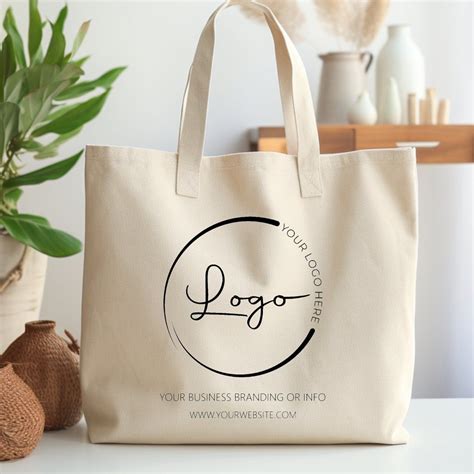 Custom Company Business Logo Promotional Large Tote Bag Zazzle Business Logo Tote