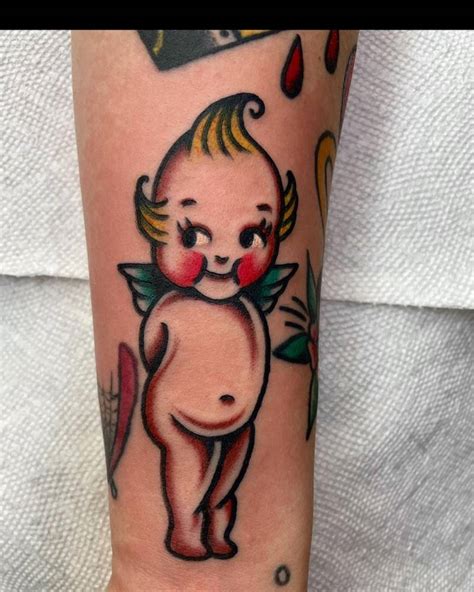 Custom Kewpie Tattoo For The Misses Thank You Babe For Trusting Me Traditionaltattoo Americantraditional Kewpie Doll Girlytattoo Traditionalartist Custom Kewpie Tattoo For The Misses Thank You Babe For Trusting Me Traditionaltattoo Americantraditional Kewpie Doll Girlytattoo Traditionalartist
