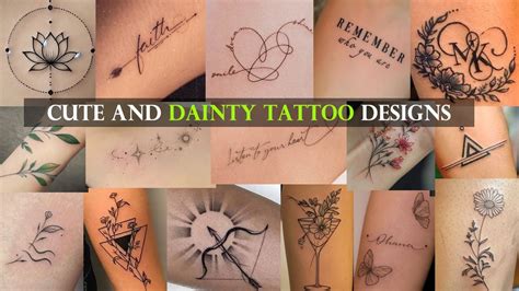 Cute And Dainty Tattoo Designs For Women Types Of Small Tattoo Designs With Names Cute And Dainty Tattoo Designs For Women Types Of Small Tattoo Designs With Names