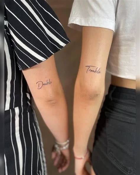 5 Cute Matching Tattoos