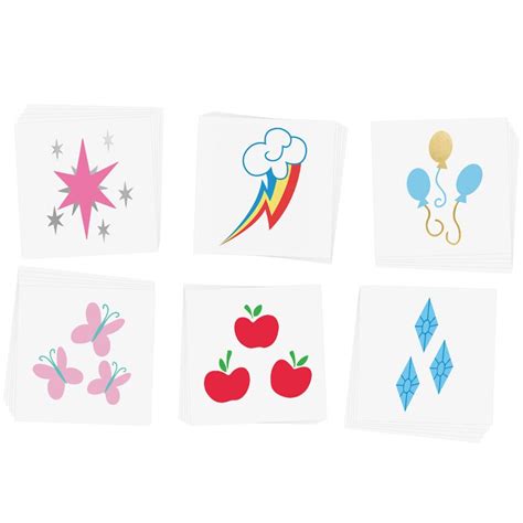Cutie Marks Variety Set Of 30 Assorted Mlp Inspired Metallic Temporary Kids Flash Tattoos 30 Individual Tats Party Favors Birthday Decor Etsy Cutie Marks Variety Set Of 30 Assorted Mlp Inspired Metallic Temporary Kids Flash Tattoos 30 Individual Tats Party Favors Birthday Decor Etsy