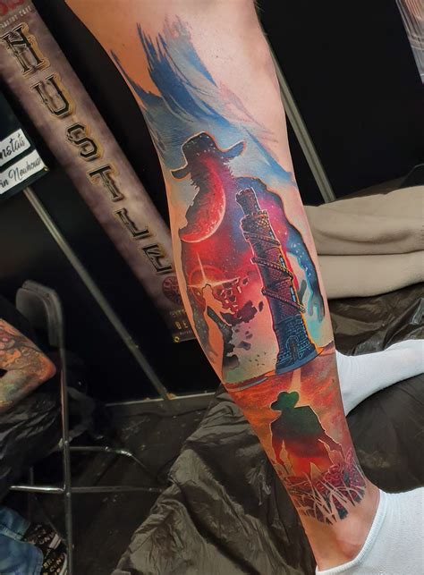 Dark Tower Tattoo By Phil V Tattoo Dark Tower Tattoo By Phil V Tattoo