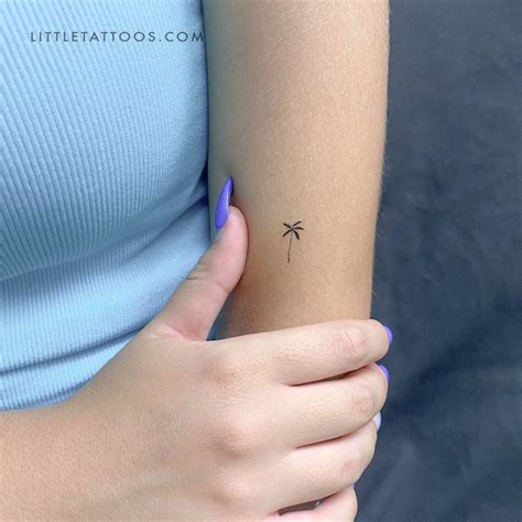 Date Palm Tree Temporary Tattoo Set Of 3 Temporary Little Tattoos Date Palm Tree Temporary Tattoo Set Of 3 Temporary Little Tattoos