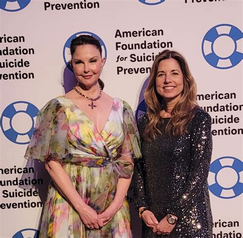 David Kessler I Was So Humbled And Honored To Present The Afspnational Survivor Of Suicide Loss Lifesaver Award To Ashley Judd To Recognize Her Instagram