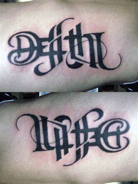 5 Death Life Tattoos