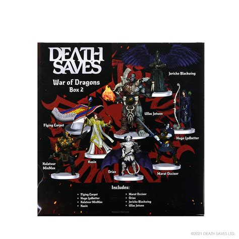 Death Saves War Of Dragons Box Set 2 Wizkids Death Saves War Of Dragons Box Set 2 Wizkids