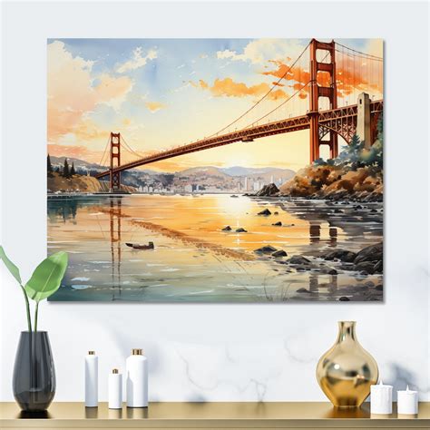 Designart Amp Quot Orange Bridge Golden Gateway Iv Amp Quot Architecture Canvas Prints Bed Bath Amp Beyond Designart Amp Quot Orange Bridge Golden Gateway Iv Amp Quot Architecture Canvas Prints Bed Bath Amp Beyond