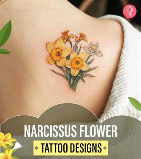 Details Of Narcissus Or Daffodil Flower Custom Made By Chat Bizzare In Bucharest Romania R Tattoo Details Of Narcissus Or Daffodil Flower Custom Made By Chat Bizzare In Bucharest Romania R Tattoo