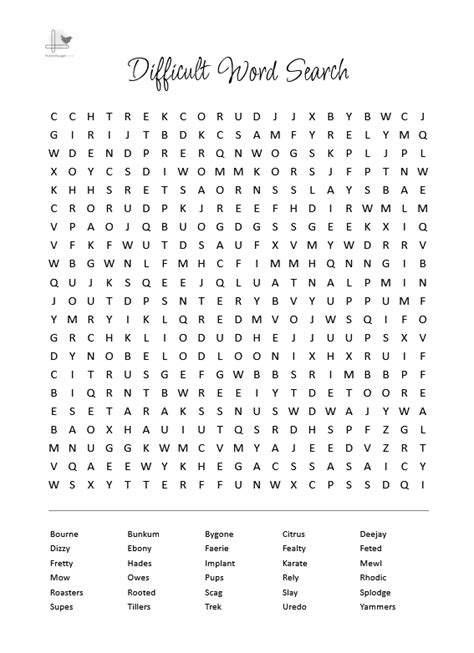 5 Ways Difficult Word Search