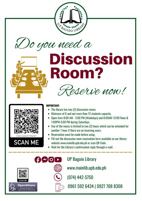 Discussion Group Study Rooms The University Library Up Baguio Discussion Group Study Rooms The University Library Up Baguio