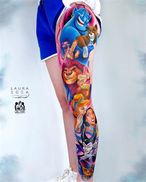 Disney Sleeve Tattoo Designs