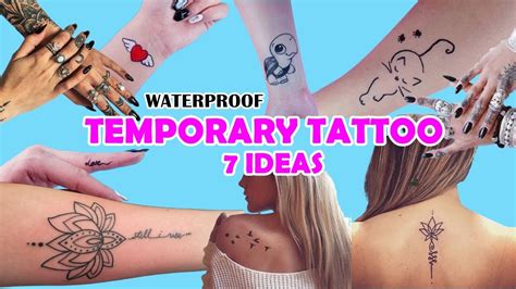 Diy Temporary Tattoos At Home 5 Waterproof Methods Super Easy Diy Temporary Tattoos At Home 5 Waterproof Methods Super Easy