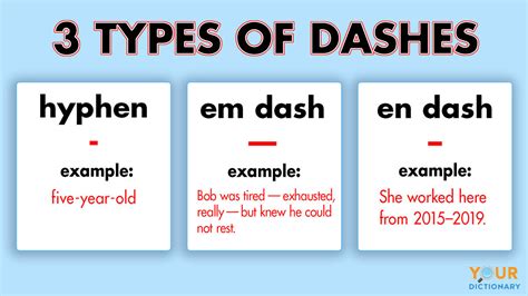 5 Ways Dash Affects Meaning