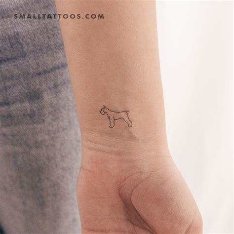 Dog Tattoos Adorable Designs For Your Next Temporary Ink Small Tattoos