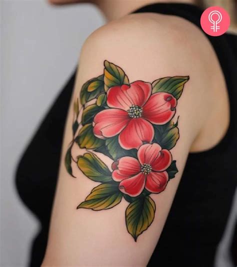 Dogwood Flower Done At Black Rabbit Tattoo In Rva By Red Du Monde R Tattoos Dogwood Flower Done At Black Rabbit Tattoo In Rva By Red Du Monde R Tattoos