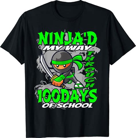 Dopashirt 100 Days Of School Ninja My Way Cool Teacher Student Gifts T Shirt Walmart Com Dopashirt 100 Days Of School Ninja My Way Cool Teacher Student Gifts T Shirt Walmart Com
