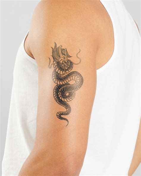Dragon Arm Tattoos Fiery Ink Designs Inkbox Semi Permanent Tattoos Dragon Arm Tattoos Fiery Ink Designs Inkbox Semi Permanent Tattoos