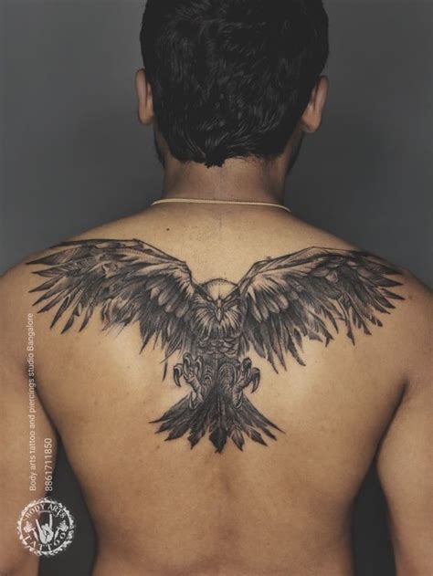Eagle Back Tattoo Meltblogs Eagle Back Tattoo Meltblogs