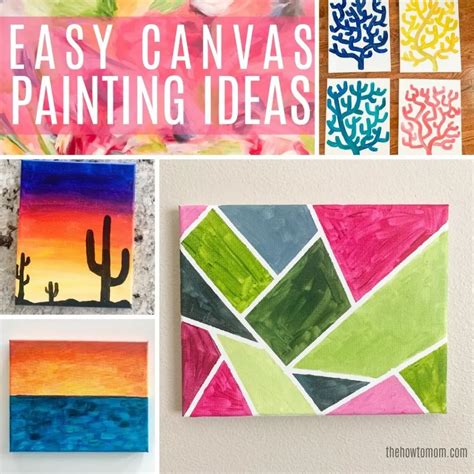 Easy Canvas Painting Ideas For Beginners Tips Amp Tricks