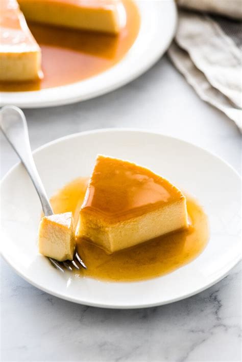 Easy Flan Recipe Only 5 Ingredients Isabel Eats