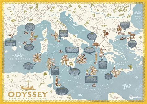 Embark On Odysseus Legendary Journey With Odyssey A Map Of Myth And Legend Embark On Odysseus Legendary Journey With Odyssey A Map Of Myth And Legend