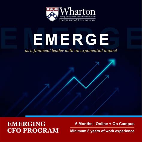 Emerging Cfo Program Wharton Executive Education Wharton Executive Education Emerging Cfo Program Emerging Cfo Program Wharton Executive Education Wharton Executive Education Emerging Cfo Program