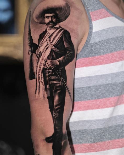 Emiliano Zapata By Ricka P Rez At Inkredibles Tattoo Shop In El Centro California Tattoo Lover Family