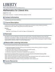Essential Math Skills For Liberal Arts Course Overview Course Hero Essential Math Skills For Liberal Arts Course Overview Course Hero