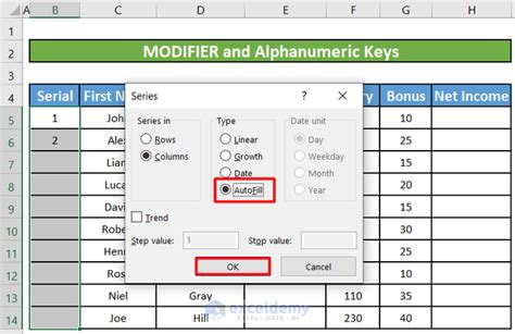 Excel Autofill Shortcut With Range Deduction Super User