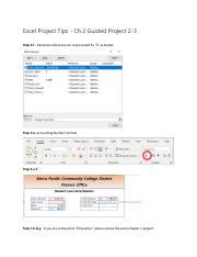 Excel Chapter 2 Project Tips Windows Pdf Excel Project Tips Ch 2 Guided Project 2 3 Step 2