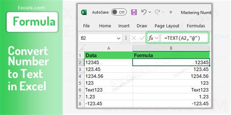 Excel Convert Text to Number