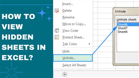 Excel Hidden Worksheet Excel Hidden Worksheet