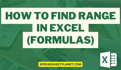 Excel Ranges In Formulas At Ali Wynyard Blog Excel Ranges In Formulas At Ali Wynyard Blog