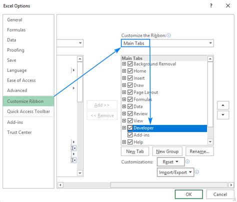 Excel Tutorial How To Add Developer Tab On Excel Dashboardsexcel Com Excel Tutorial How To Add Developer Tab On Excel Dashboardsexcel Com