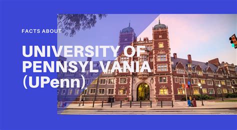 Facts About University Of Pennsylvania Upenn Wizius Career Facts About University Of Pennsylvania Upenn Wizius Career