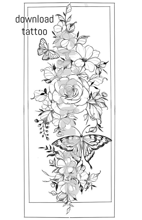 Feminine And Floral Design For Chik Tattoo Tattoo Flower Thigh Tattoo Design Stencil Instant Download Etsy Uk Feminine And Floral Design For Chik Tattoo Tattoo Flower Thigh Tattoo Design Stencil Instant Download Etsy Uk