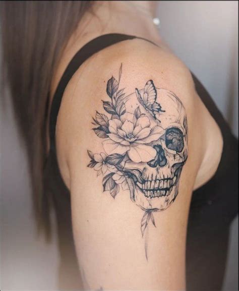 5 Pretty Skull Tattoos