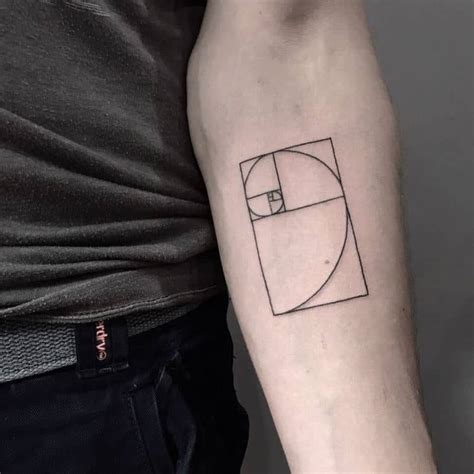 Fibonacci Sequence Tattoo Designs