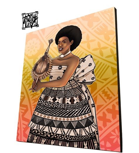 Fijian Woman Artwork Melanesian Polynesian Pacific Islander Canvas Art Artofit
