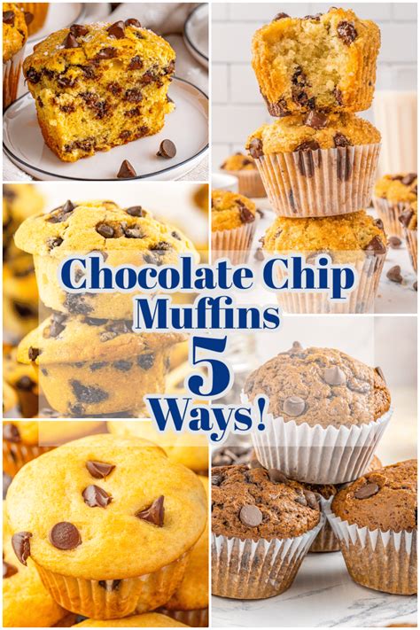 Five Recipes For Chocolate Chip Muffins New South Charm