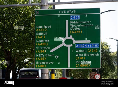 Five Ways Road Sign Birmingham West Midlands England Uk Stock Photo Alamy Five Ways Road Sign Birmingham West Midlands England Uk Stock Photo Alamy