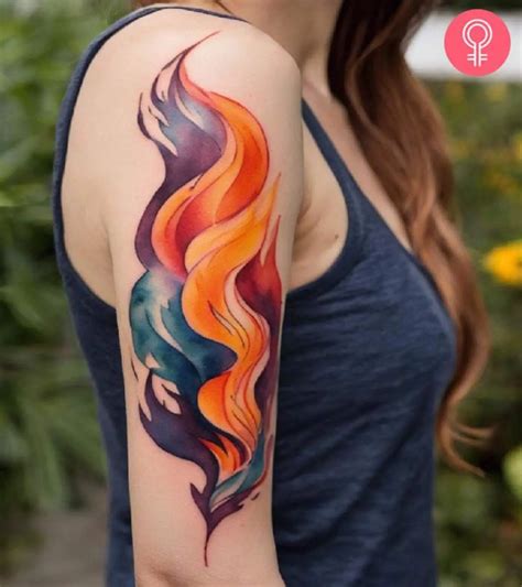 Flame Tattoo Meaning 16 Fiery Designs And Their Symbolism Flame Tattoo Meaning 16 Fiery Designs And Their Symbolism
