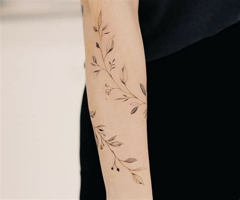 Flower and Vine Tattoo Designs