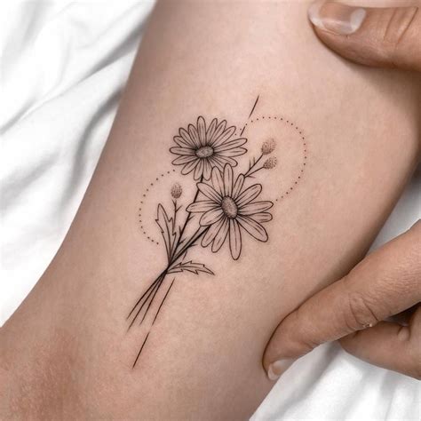 Daisy Flower Tattoo Designs