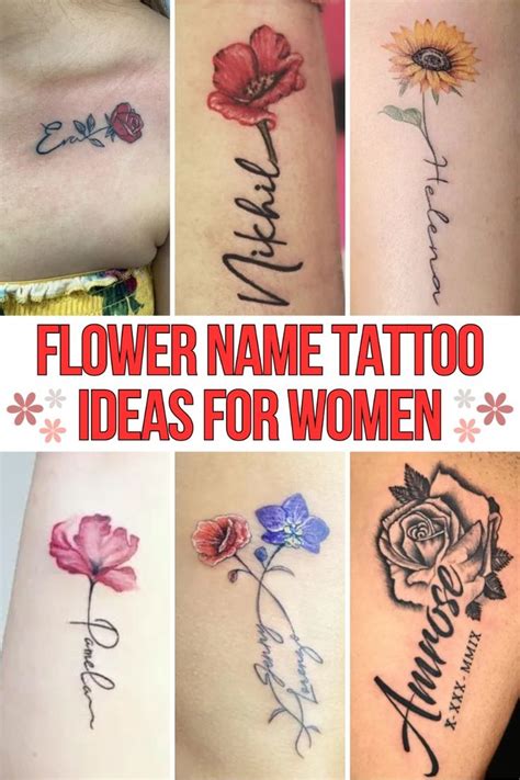 Flower Name Tattoo Designs Bronctattooaus Com Flower Name Tattoo Designs Bronctattooaus Com
