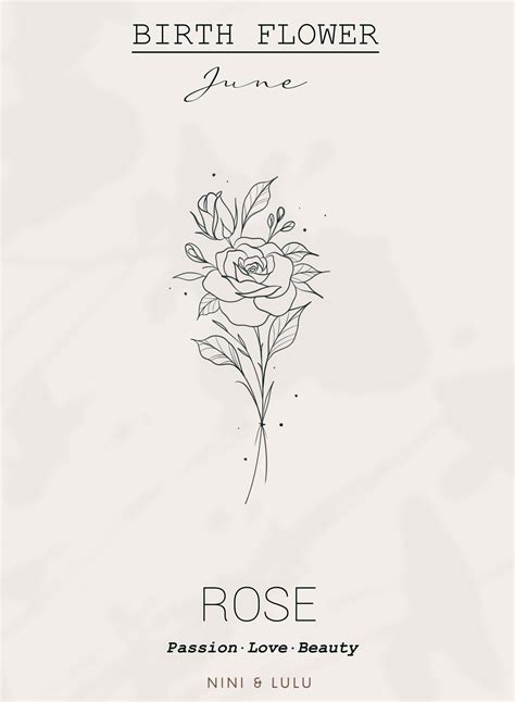 5 Ways Flower Tattoo