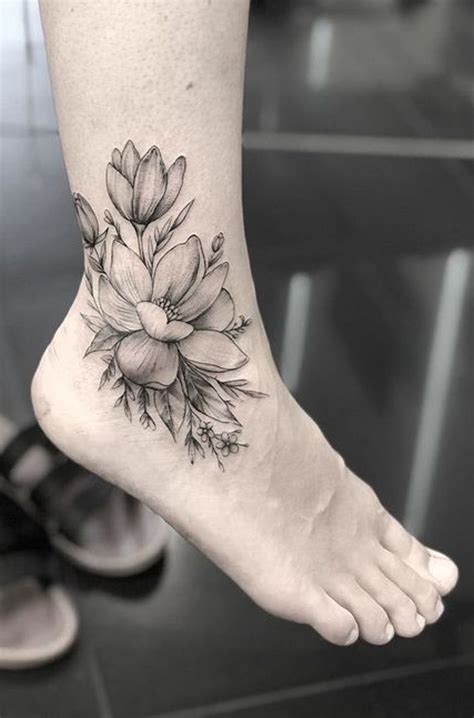 Flower Tattoos On Your Foot At Amanda Litherland Blog Flower Tattoos On Your Foot At Amanda Litherland Blog