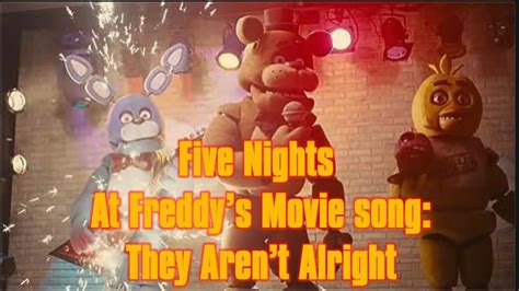 Fnaf Movie Song They Aren T Alright Tryhardninja Lyrics Youtube Fnaf Movie Song They Aren T Alright Tryhardninja Lyrics Youtube